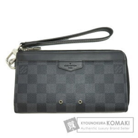 Louis Vuitton Zippy Dragonne Long Wallet Coin Damier Canvas - Picture 1 of 9